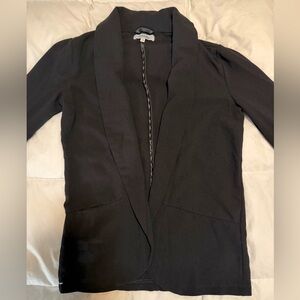 Quarter length cardigan, Blazer style